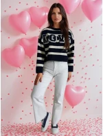 dámský svetr námořnická modř Dstreet model 21970639 - FashionStreet dámský svetr námořnická modř Dstreet model 21970639 - FashionStreet