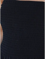 Dámské maxi šaty bez ramínek, tmavě modré, FashionStreet EY2668 Dámské maxi šaty bez ramínek, tmavě modré, FashionStreet EY2668