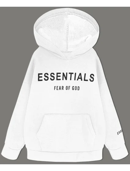 bílá dámská klokaní mikina model 19742920 - MADE IN ITALY bílá dámská klokaní mikina model 19742920 - MADE IN ITALY