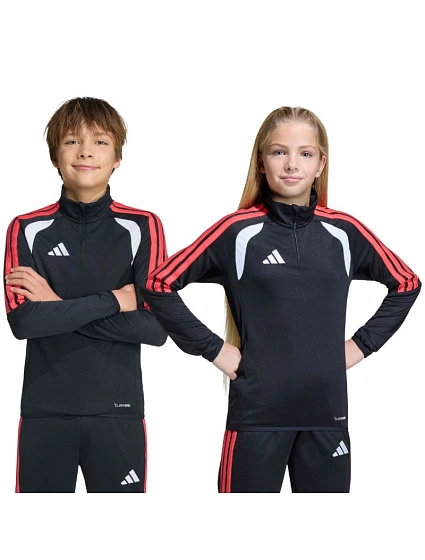 Dětská mikina Tiro 26 League Training Top černá, bílá a červená model 21838168 - ADIDAS Dětská mikina Tiro 26 League Training Top černá, bílá a červená model 21838168 - ADIDAS