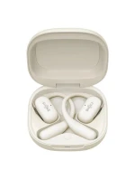 Bezdrátová sluchátka Shokz OpenFit 2 béžová