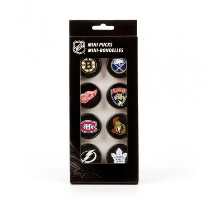 Inglasco NHL Mini Pucks suvenýr Inglasco NHL Mini Pucks suvenýr