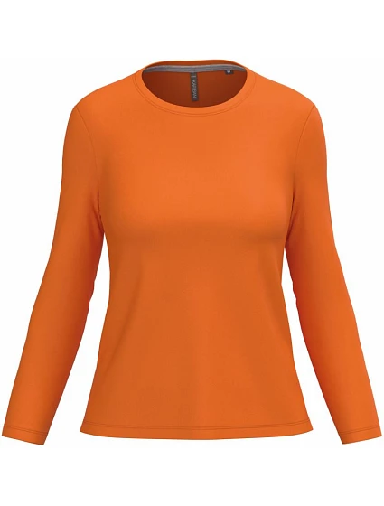 Kariban K 383 Dámské tričko s dlouhým rukávem 20.K383 orange Kariban K 383 Dámské tričko s dlouhým rukávem 20.K383 orange
