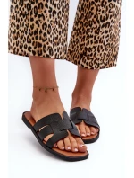 Ploché Dámské Žabky Z Černé model 21661041 - EVENTO Ploché Dámské Žabky Z Černé model 21661041 - EVENTO