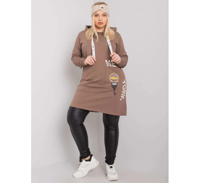 Tunika RV TU 7221.80P hnědá