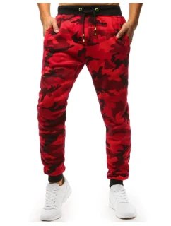 Pánské červené tepláky Dstreet model 21962124 - FashionStreet