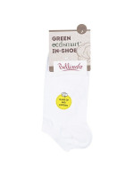 Krátké ponožky z bio bavlny GREEN model 15435811 INSHOE SOCKS  bílá - Bellinda