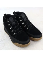 Pánské kožené trapery černé model 21905156 - Big Star