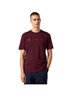 Pánské tričko Champion SS Tee maroon 220273 RS522 pánské