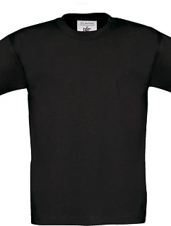 B&C Exact 190 /kids Dětské tričko z těžké bavlny 01.0301 black