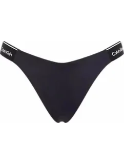 Dámské plavkové kalhotky DELTA BIKINI KW0KW02430 BEH černé - Calvin Klein