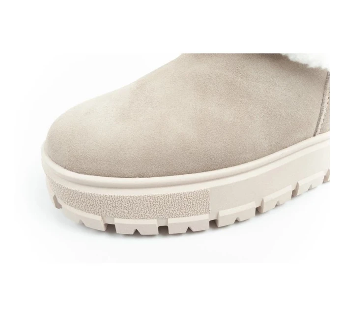 Dámské zimní kotníkové boty LCJ-25-01-3739L Béžová s ecru - Lee Cooper Dámské zimní kotníkové boty LCJ-25-01-3739L Béžová s ecru - Lee Cooper