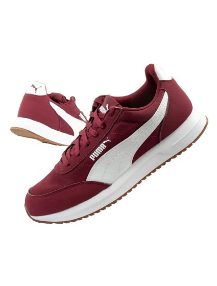 Sportovní obuv pánské tenisky R78 model 22054550 pohodlné módní vínové barvy - Puma Sportovní obuv pánské tenisky R78 model 22054550 pohodlné módní vínové barvy - Puma