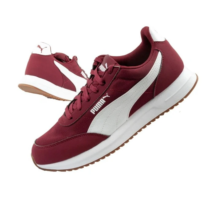 Sportovní obuv pánské tenisky R78 model 22054550 pohodlné módní vínové barvy - Puma Sportovní obuv pánské tenisky R78 model 22054550 pohodlné módní vínové barvy - Puma