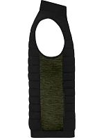 Daiber JN 1864 Pánská vesta s podšívkou 02.1864 black/olive melange Daiber JN 1864 Pánská vesta s podšívkou 02.1864 black/olive melange