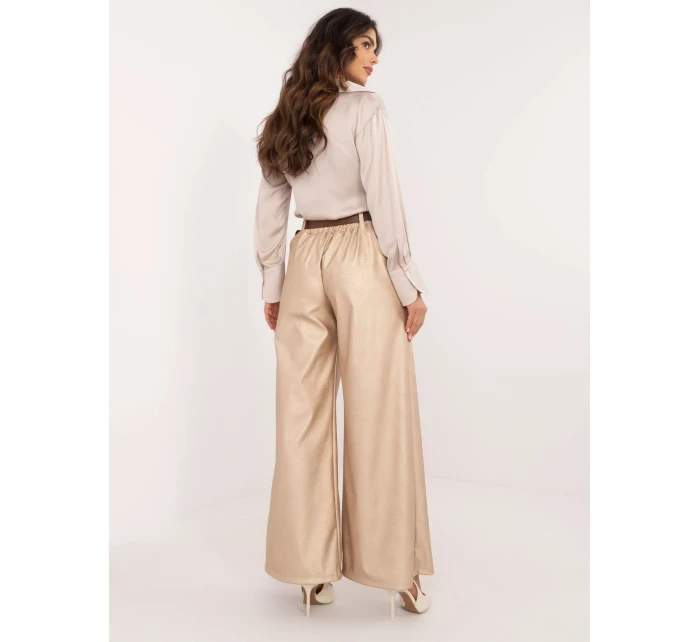 Spodnie DHJ SP model 20606098 beżowy - FPrice Spodnie DHJ SP model 20606098 beżowy - FPrice