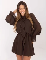 Sukienka MI SK model 21409570 brązowy - FPrice