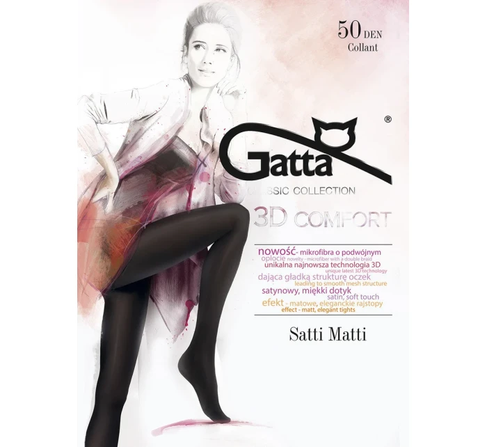 Dámské punčochové kalhoty SATTI MATTI 50 DEN - GATTA Dámské punčochové kalhoty SATTI MATTI 50 DEN - GATTA