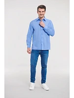 Popelínová košile s dlouhým rukávem 11. blue model 22475501 - Russell Athletic Popelínová košile s dlouhým rukávem 11. blue model 22475501 - Russell Athletic