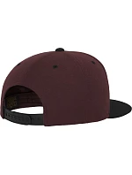 Flexfit 6089M 6 panelová Snapback kšiltovka 55.6089 maroon/black