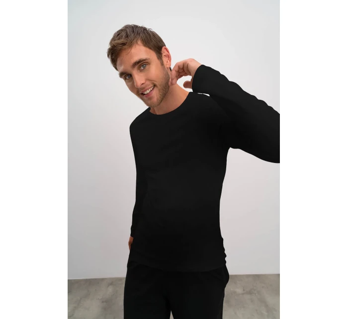 Dámské bavlněné tričko s dlouhými rukávy model 20648021 - Vamp