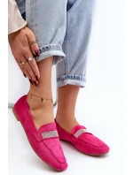 Dámské mokasíny s cirkony Fuchsie Ralrika Dámské mokasíny s cirkony Fuchsie Ralrika
