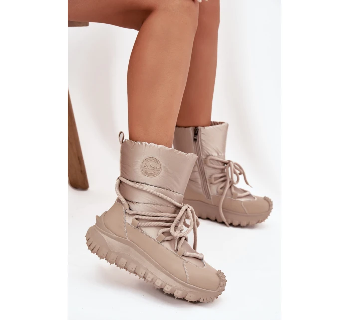 Kožené sněhule na platformě model 21728499 - Lee Cooper