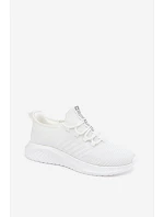 Pánské sportovní tenisky Lehký Materiál Big Star model 22185581 Bílé - Big Star Shoes Pánské sportovní tenisky Lehký Materiál Big Star model 22185581 Bílé - Big Star Shoes