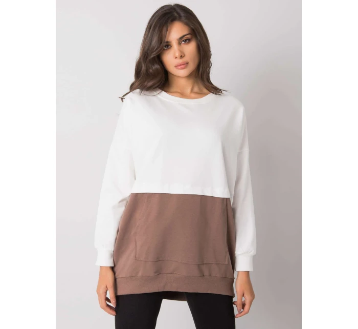 Halenka RV BL 7197.89P bílo-hnědá