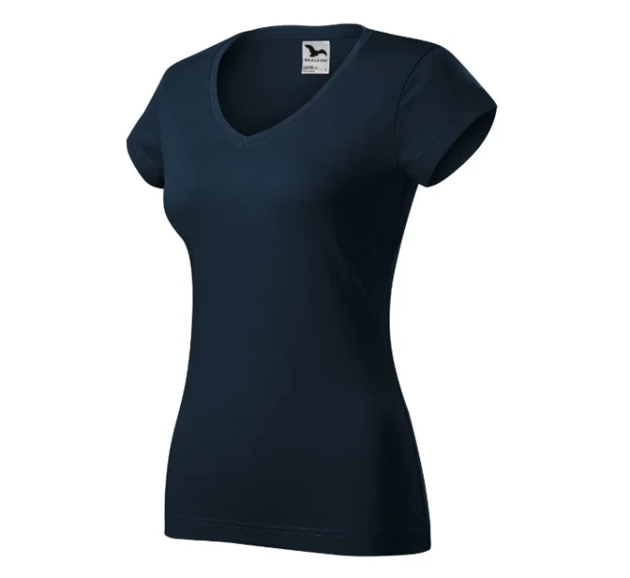 Fit V-neck tričko dámské námořní modrá Fit V-neck tričko dámské námořní modrá