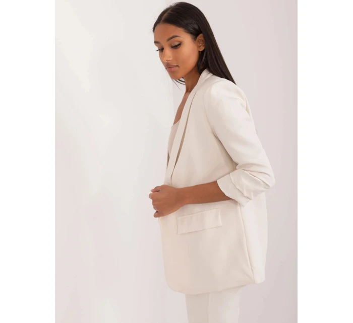 Dámské sako TW ZT BI 24155a.01X Světle béžová - FPrice