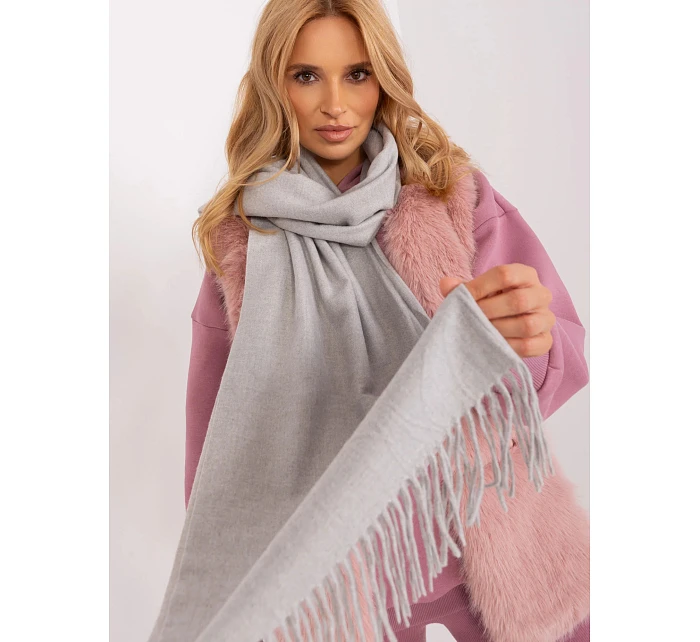 Dámský šátek AT SZ 23185.73P šedá - Fashion Classic Dámský šátek AT SZ 23185.73P šedá - Fashion Classic