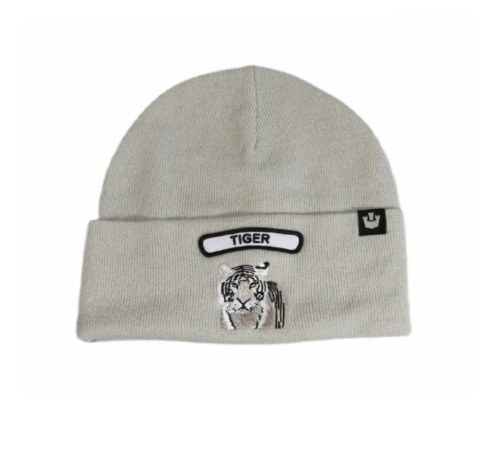 Vlněná zimní čepice Goorin Bros. Soft Rock Tiger Beanie Silver - model 21932263 Vlněná zimní čepice Goorin Bros. Soft Rock Tiger Beanie Silver - model 21932263
