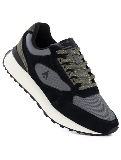 Pánské kožené sportovní polobotky černé model 22116056 - McArthur