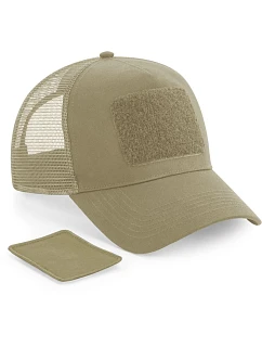 B 641 5 panelová kšiltovka Patch  desert sand model 22433465 - Beechfield