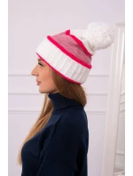 Kinga dámská čepice K297 růžová model 18751263 - K-Fashion Kinga dámská čepice K297 růžová model 18751263 - K-Fashion