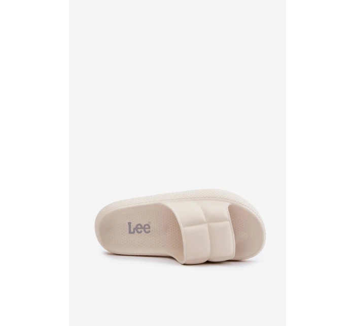 Pěnové Dámské Sandały LEE MAYA SLIDER WOMEN LOW 50251016 Béžové Pěnové Dámské Sandały LEE MAYA SLIDER WOMEN LOW 50251016 Béžové