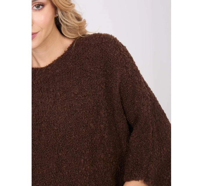 Sweter CH SW model 21782578 ciemny brązowy - FPrice