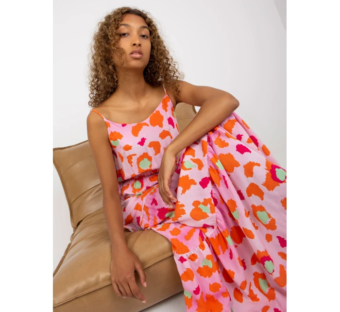 Šaty D73781M30313A světle růžové