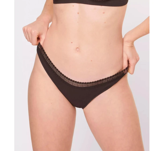 sloggi GO Ribbed R Brazil C2P - BLACK - SLOGGI BLACK - SLOGGI