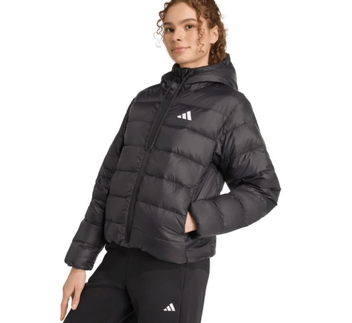 Dámská mikina adidas Essentials Climawarm Light Down Hoodie black KC1580