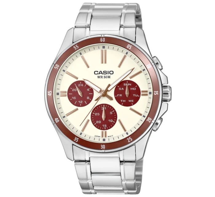 Pánské hodinky CASIO MTP-1374D-5A2 + krabice Pánské hodinky CASIO MTP-1374D-5A2 + krabice