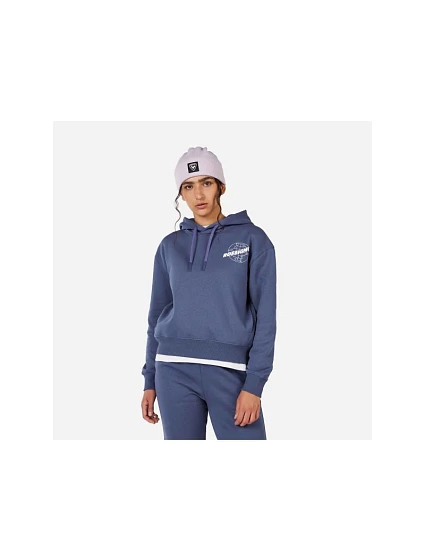 Dámská mikina ROSSIGNOL W WATERFALL H RELAX SWEATSHIRT modrá dámská Dámská mikina ROSSIGNOL W WATERFALL H RELAX SWEATSHIRT modrá dámská