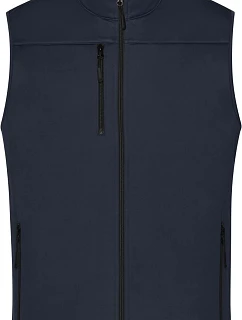 Daiber JN 1170 Pánská 3-vrstvá softshellová vesta 02.1170 navy