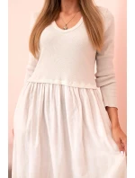 Šaty dlouhé na ramínka švestková