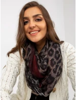 Tunelová šála AT KM 241357.03P černá a červená