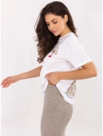 T shirt model 21253045 biały - FPrice