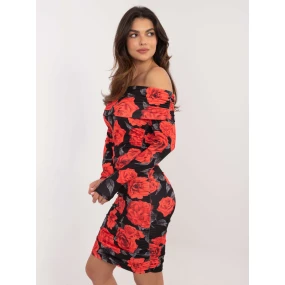 Šaty DHJ SK model 20585904 černá a červená - FPrice