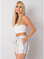 Šortky RO SN 2514.34P bílá a modrá Šortky RO SN 2514.34P bílá a modrá