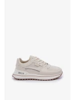 Dámské tenisky Big Star – světle béžové Dámské tenisky Big Star – světle béžové